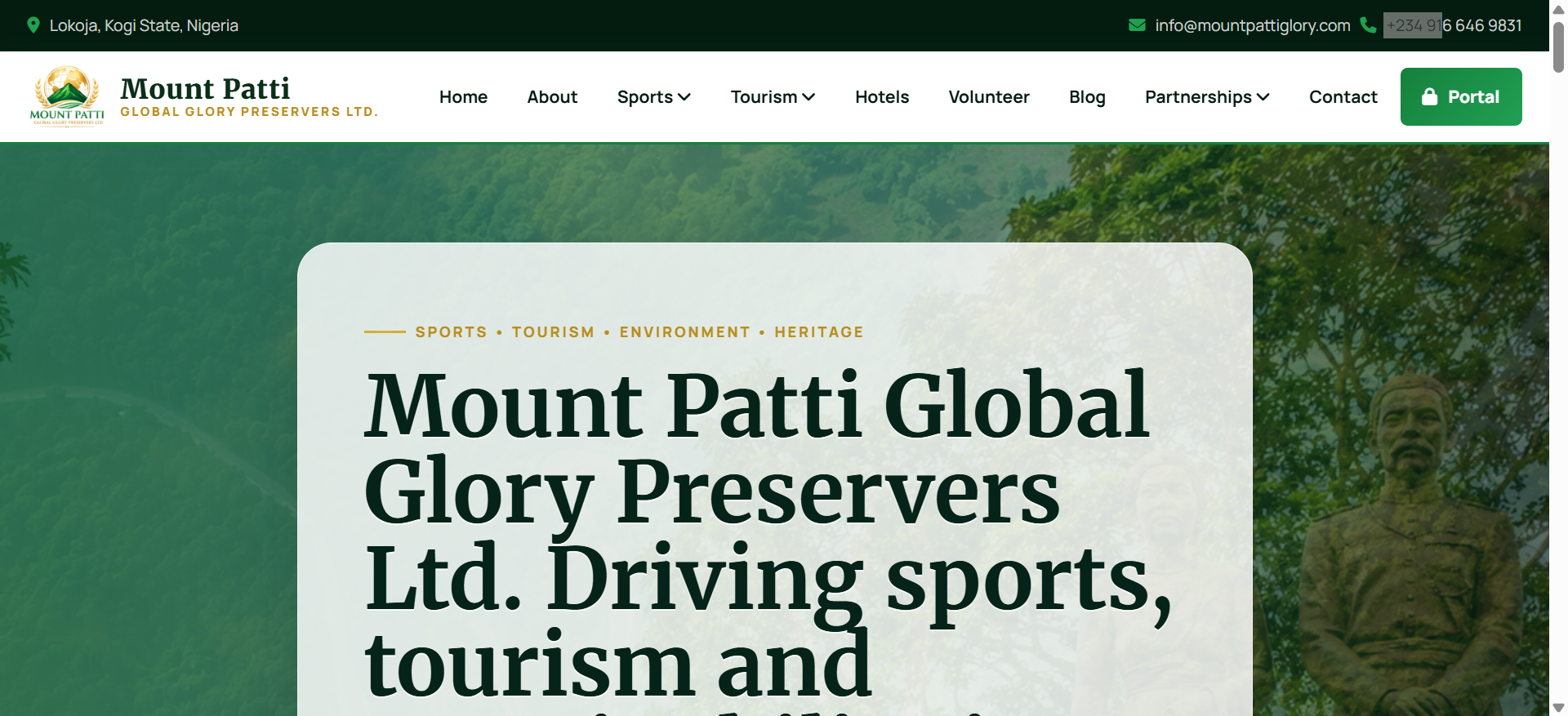 Mount Patti Global Glory Preservers Ltd project